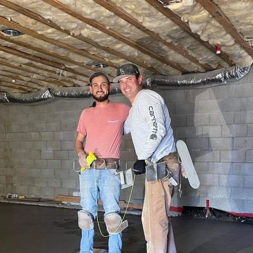 Crew portrait basement