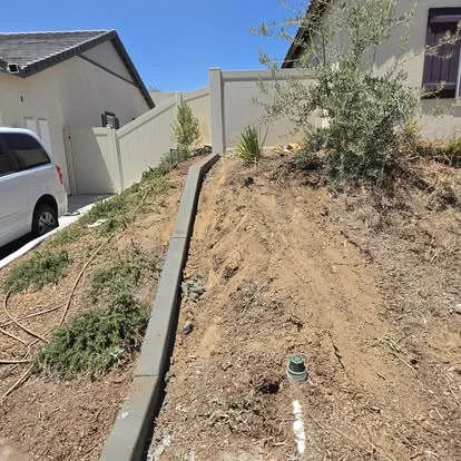 Curb hillside run
