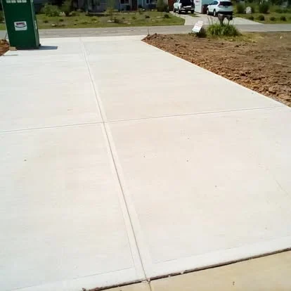 Driveway wide new build