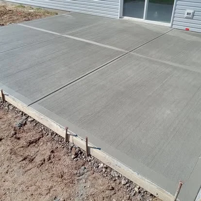 Slab jointed finished