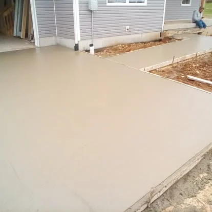 Slab pale new build